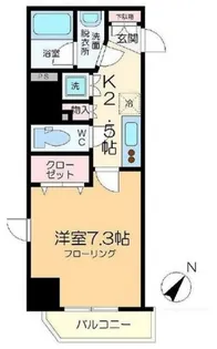 リファイズ小岩【5階】の間取り