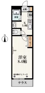 シャルマンドミール【1階】の間取り