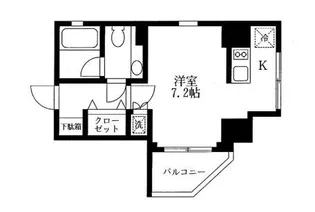アクロス文京【5階】の間取り