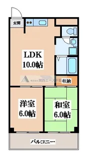 M’PLAZA菱江【2階】の間取り