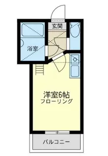 ベルメゾン井土ヶ谷【2階】の間取り