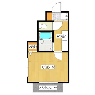 スカイガーデン【2階】の間取り