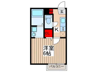 プライベートヒルズ【2階】の間取り