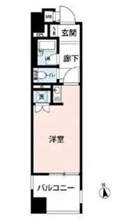 エスコート西早稲田【3階】の間取り