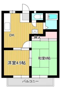 パナハイツチェリー【2階】の間取り