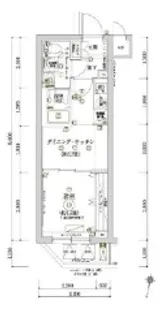 ECREDE赤羽SOUTH【2階】の間取り