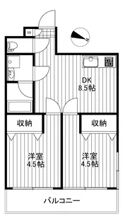 S・RESIDENCE5【3階】の間取り