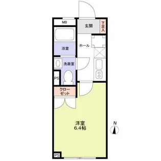 VISTA MAGOME【2階】の間取り