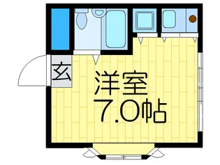 ルーブル小川【5階】の間取り
