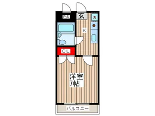 ラ・コンチェルトマンション【3階】の間取り