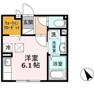 セピアコート【2階】の間取り