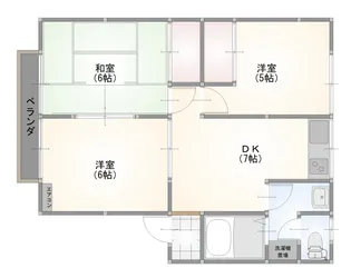 フェアステージSK【1階】の間取り