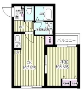 ザ・テラス西落合【4階】の間取り