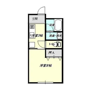 コーポエスジー【2階】の間取り