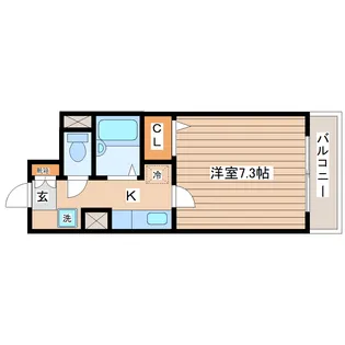 正栄ビル西公園【2階】の間取り