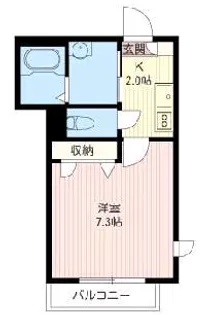 ジラソーレ【1階】の間取り