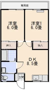 メリートークIII【1階】の間取り