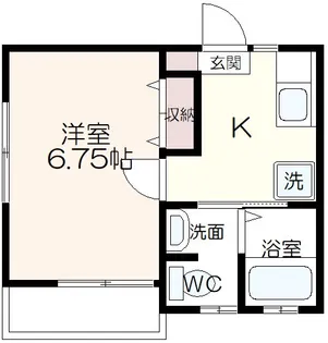 Park Nakahara【1階】の間取り