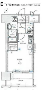 LANDIC K2620【12階】の間取り