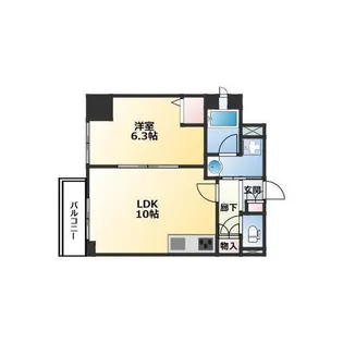 プライムアーバン津田沼【3階】の間取り