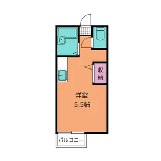 エムエス門池【1階】の間取り