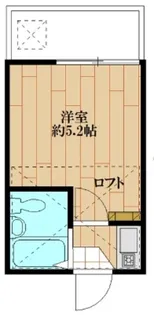 Garden Square 江古田【2階】の間取り