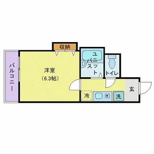ラ・カンパネラ中央林間【2階】の間取り