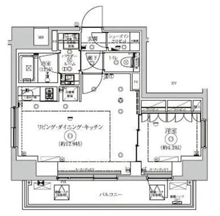 セジョリ駒込西ヶ原【7階】の間取り
