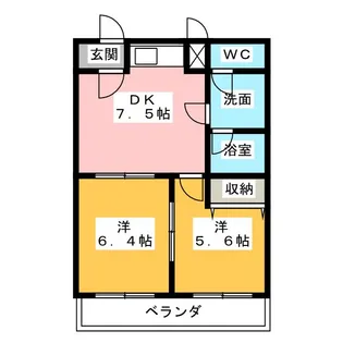 NICHE【3階】の間取り