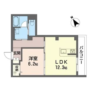 ラフィナージュ【3階】の間取り