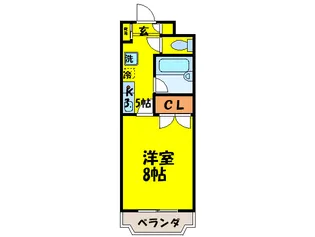 メゾン・マーティ【1階】の間取り