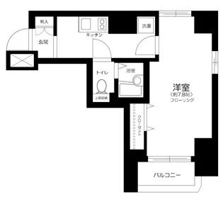 クローバーコート黒門町【12階】の間取り