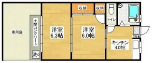 フェリーチェ吉祥寺【1階】の間取り