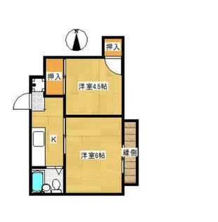 メゾン丸山【1階】の間取り