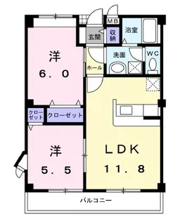 ALBA-03(アルバ)【2階】の間取り