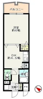 日神パレステージ南林間【9階】の間取り