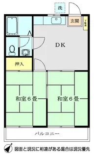 イコーハイツ【2階】の間取り