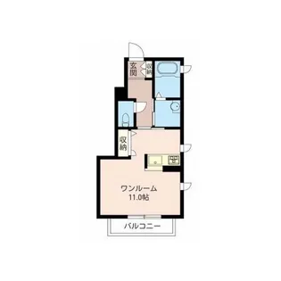 ヴァルトII【1階】の間取り