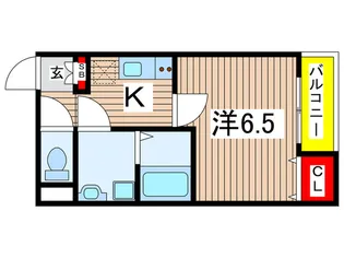 Sun Bright 東綾瀬【1階】の間取り