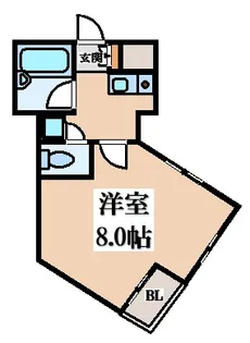 サニーコート【2階】の間取り