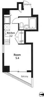 apollo apartment【5階】の間取り