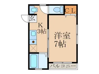 プレステ-ジ神田【1階】の間取り