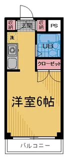 カーサ白糸台【1階】の間取り