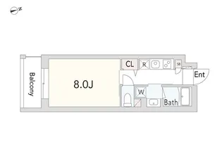 GranDuo経堂15【3階】の間取り