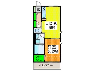 Letoit Bonheur【2階】の間取り