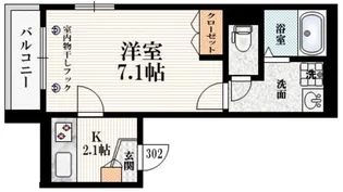 The Terrace Yotsuya【2階】の間取り