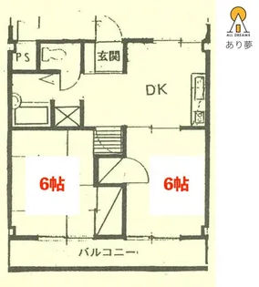 ソラル・カーサ北寺尾【2階】の間取り