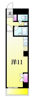 ホワイトパレスKOMIZO【1階】の間取り