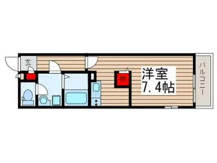 リブリ・M.Y.M【1階】の間取り