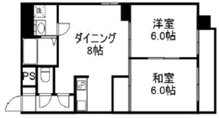 アルカディア志木【2階】の間取り